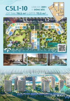 Trục Căn Hộ 10 Tòa L1 - The Wave - Masteri Grand Coast
