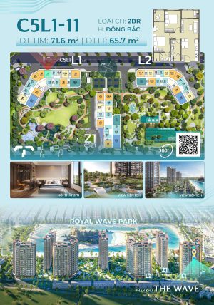 Trục Căn Hộ 11 Tòa L1 - The Wave - Masteri Grand Coast