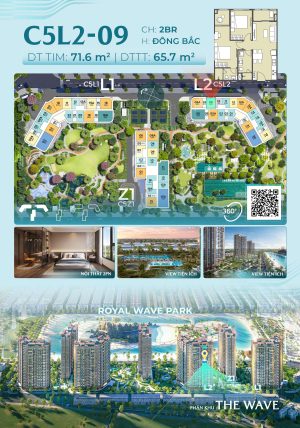 Trục Căn Hộ 09 Tòa L2 - The Wave - Masteri Grand Coast
