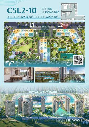 Trục Căn Hộ 10 Tòa L2 - The Wave - Masteri Grand Coast