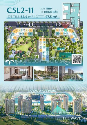 Trục Căn Hộ 11 Tòa L2 - The Wave - Masteri Grand Coast