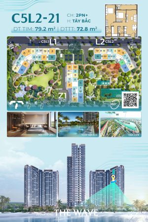 Trục Căn Hộ 21 Tòa L2 - The Wave - Masteri Grand Coast