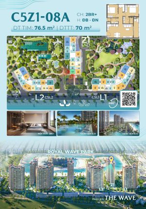 Trục Căn Hộ 08A Tòa Z1 - The Wave - Masteri Grand Coast