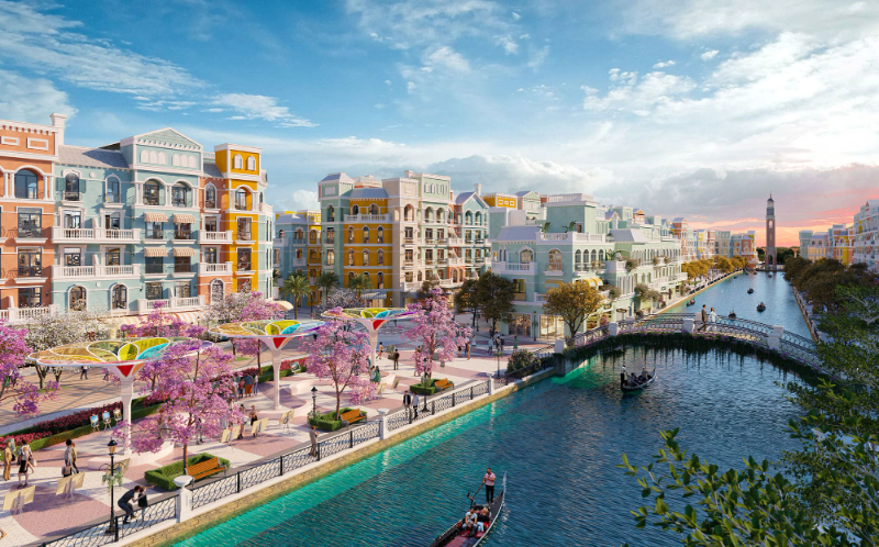 Vinhomes Ocean Park 2 sở hữu không gian sống hiện đại bên dòng kênh xanh thơ mộng