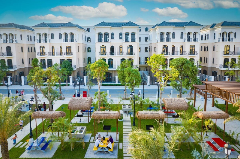 Khu liền kề Vinhomes Ocean Park 2 nổi bật với không gian xanh