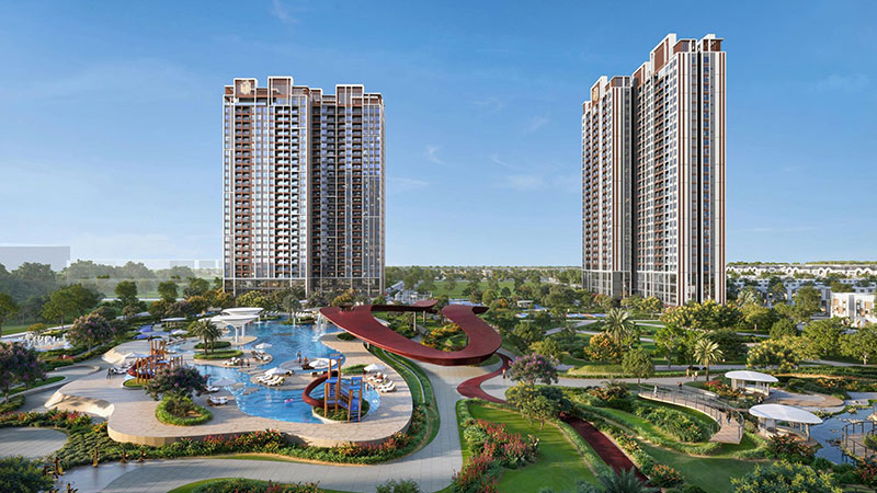 Masteri Era Landmark với không gian xanh và các tòa căn hộ cao cấp