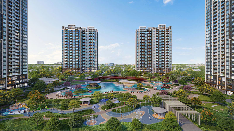 Toàn cảnh tiện ích nội khu Masteri Era Landmark Ocean Park 2