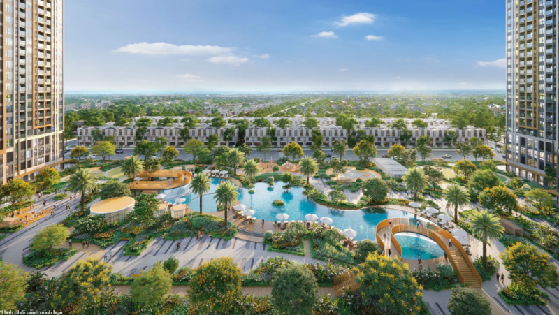 Tầm nhìn xanh thoáng rộng tại Masteri Era Landmark Ocean Park 2