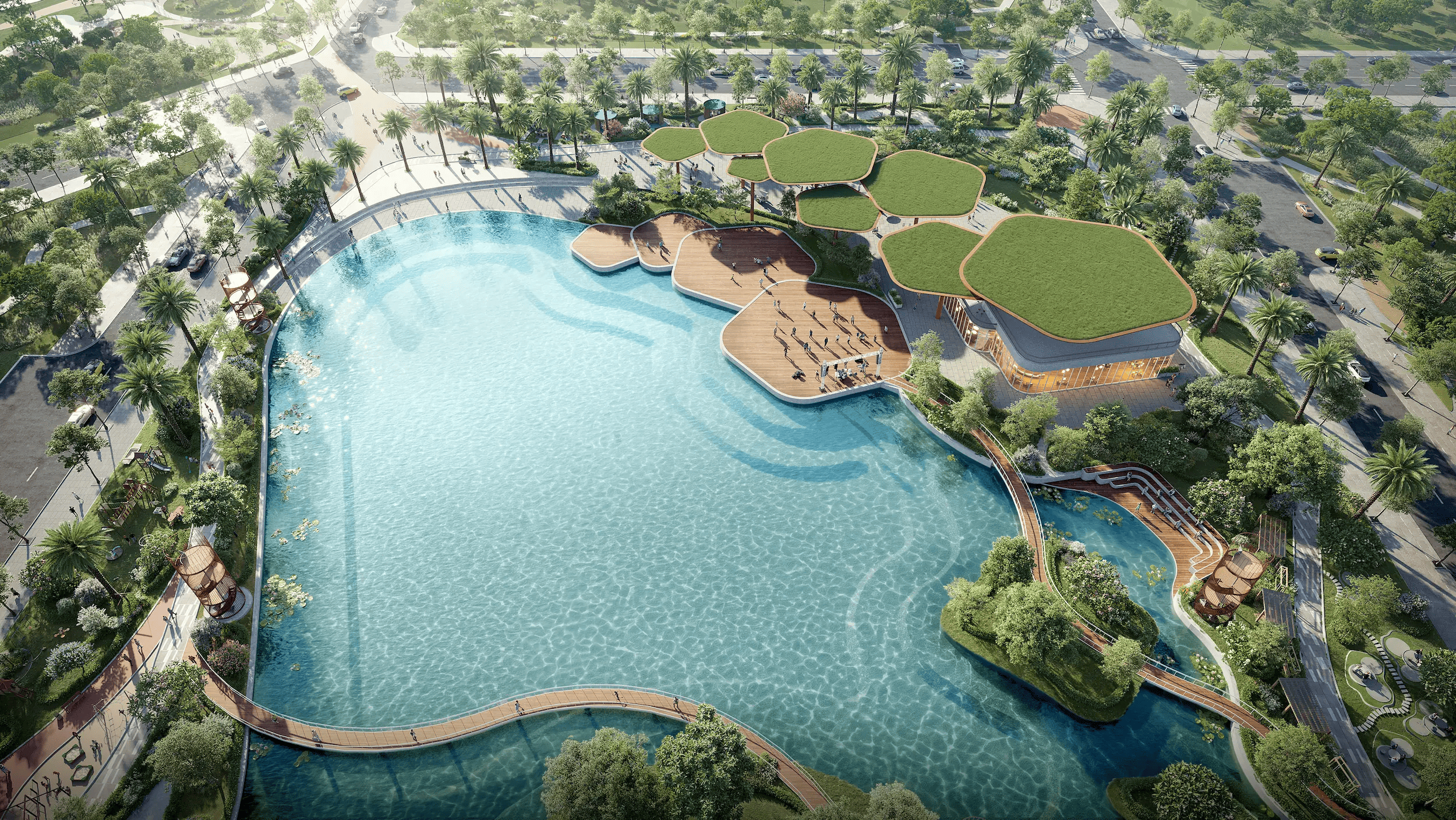 Hồ bơi Imperia The Parkland