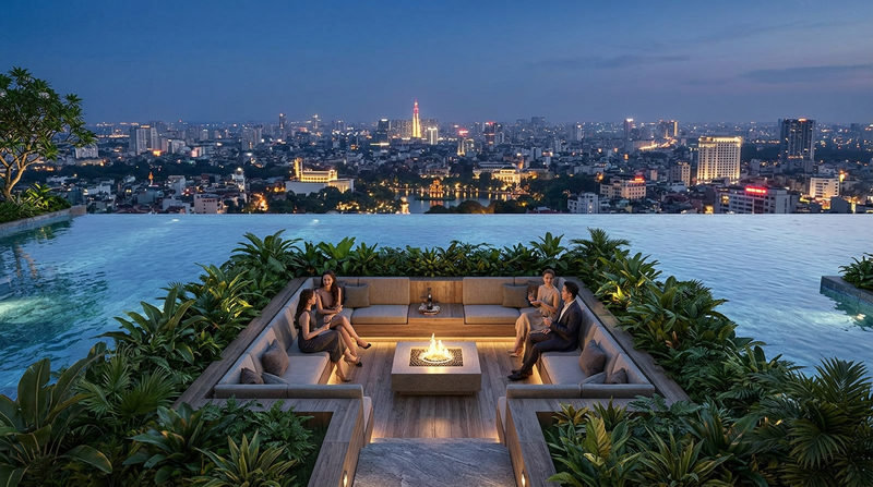Hệ thống tiện ích đặc quyền nâng tầm phong cách sống tinh hoa